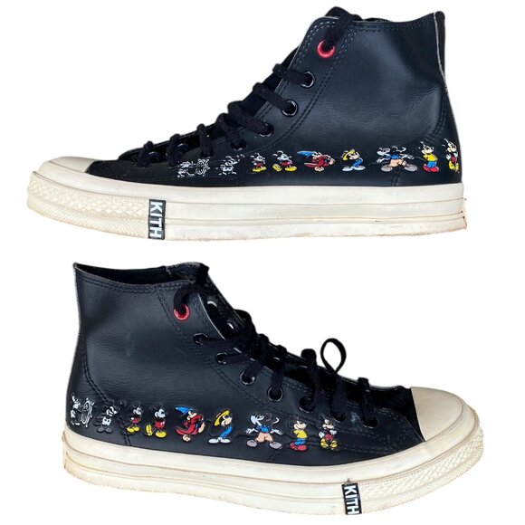 RARE Converse Chuck 70 x KITH x Disney Mickey Mouse Timeline size 9.5 M 11 W - Picture 1 of 11